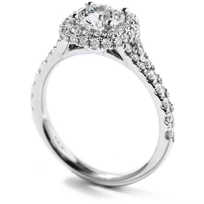 0.85 ctw. Acclaim Engagement Ring in 18K White Gold