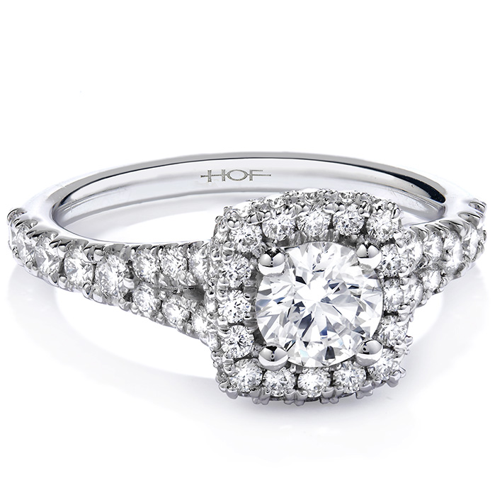 0.85 ctw. Acclaim Engagement Ring in 18K White Gold