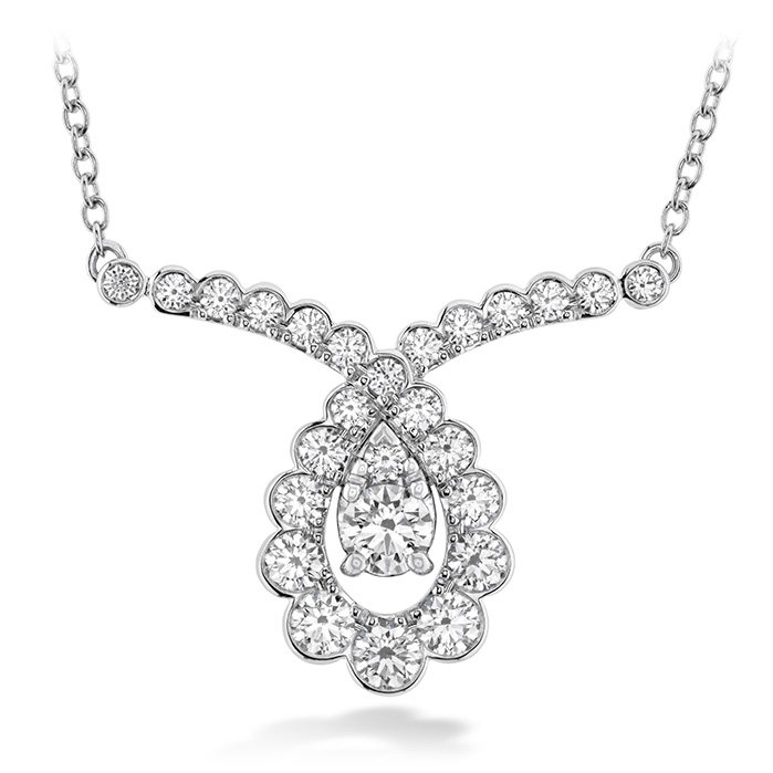 https://www.williambarthman.com/upload/product/0.8 ctw. Aerial Regal Scroll Drop Necklace in 18K White Gold
