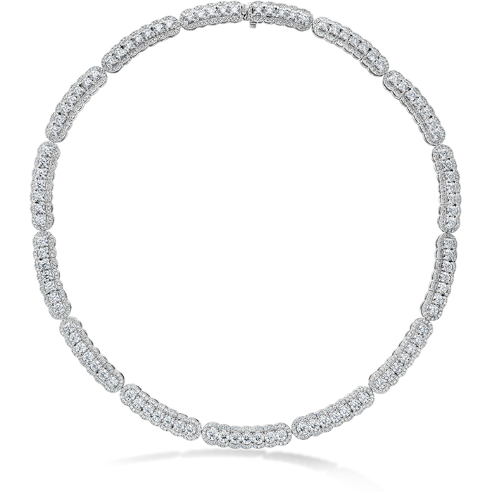 20.21 ctw. Aurora Line Necklace in Platinum