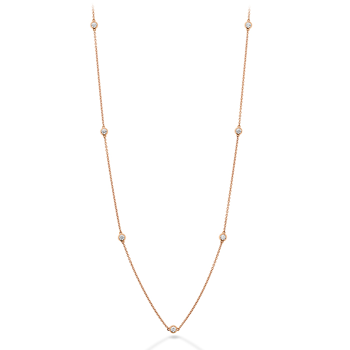 1.29 ctw. Signature Bezels By The Yard 7 Stone in 18K Rose Gold