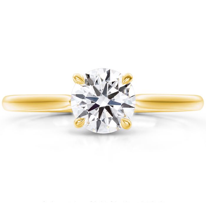 Camilla 4 Prong Engagement Ring - Complete Piece