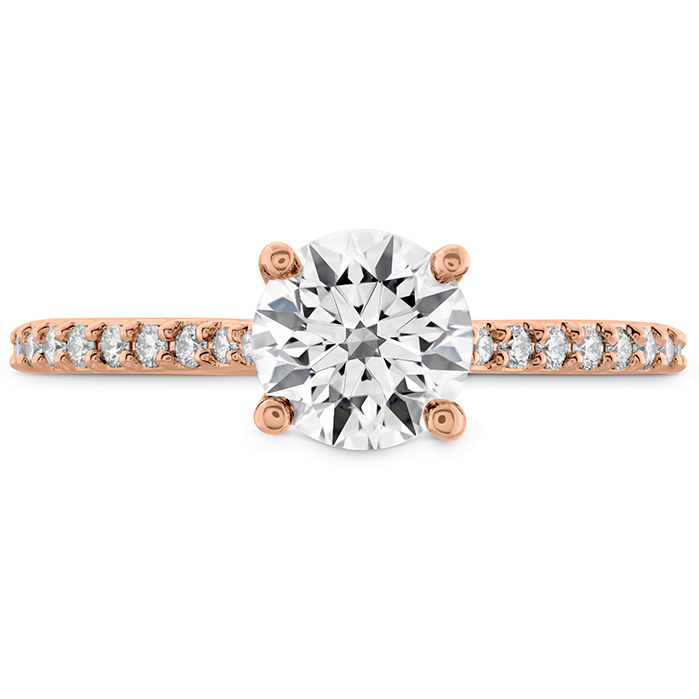 https://www.williambarthman.com/upload/product/0.18 ctw. Camilla HOF Engagement Ring - Dia Band in 18K Rose Gold