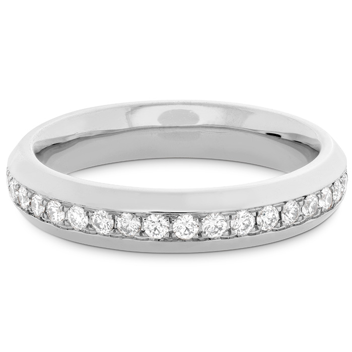 0.5 ctw. Coupled Eternity Band 4mm in Platinum