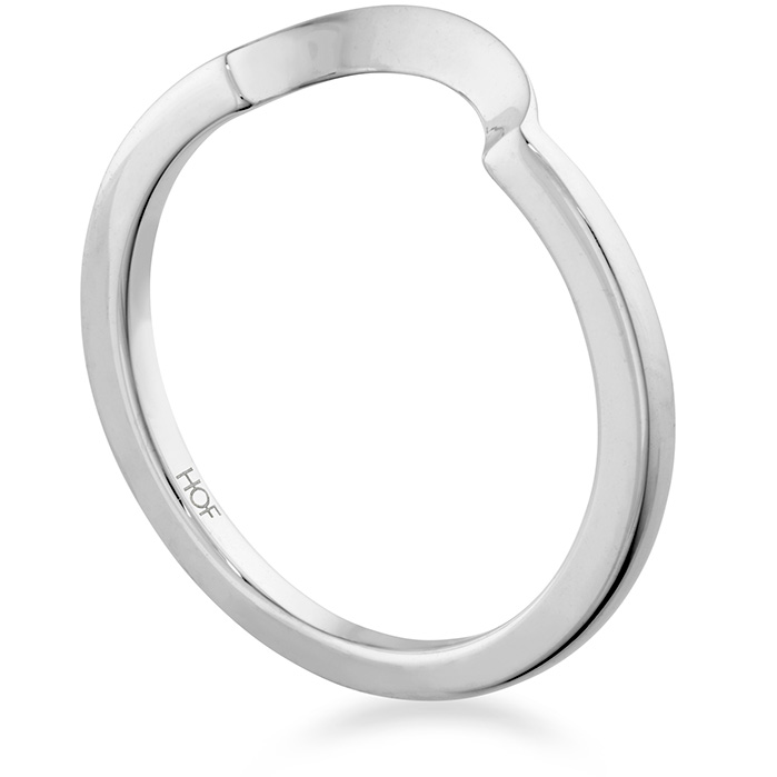 Delight Lady Di Band in 18K White Gold