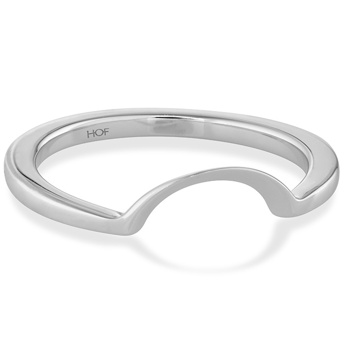 Delight Lady Di Band in 18K White Gold