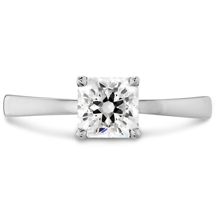 Dream Signature Solitaire Engagement Ring in Platinum