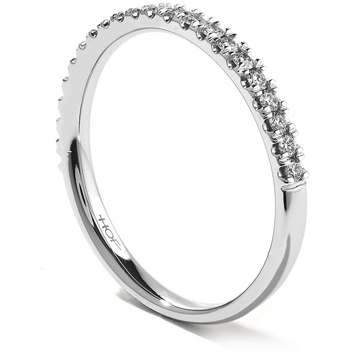 0.2 ctw. Enticement Wedding Band in 18K White Gold