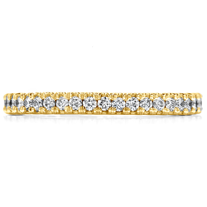 0.2 ctw. Enticement Wedding Band in 18K Yellow Gold