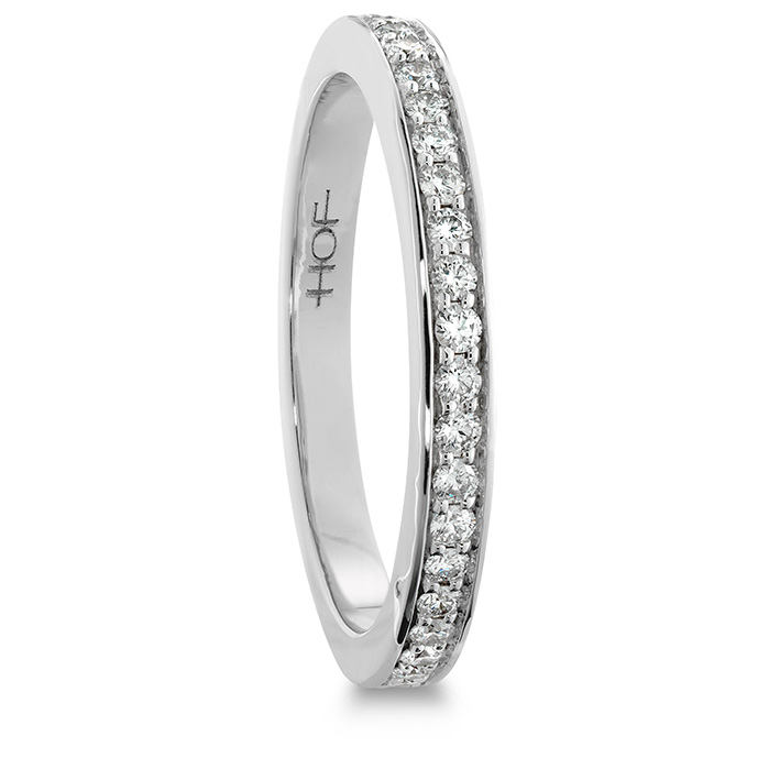 0.2 ctw. Enticement Channel Wedding Band in 18K White Gold