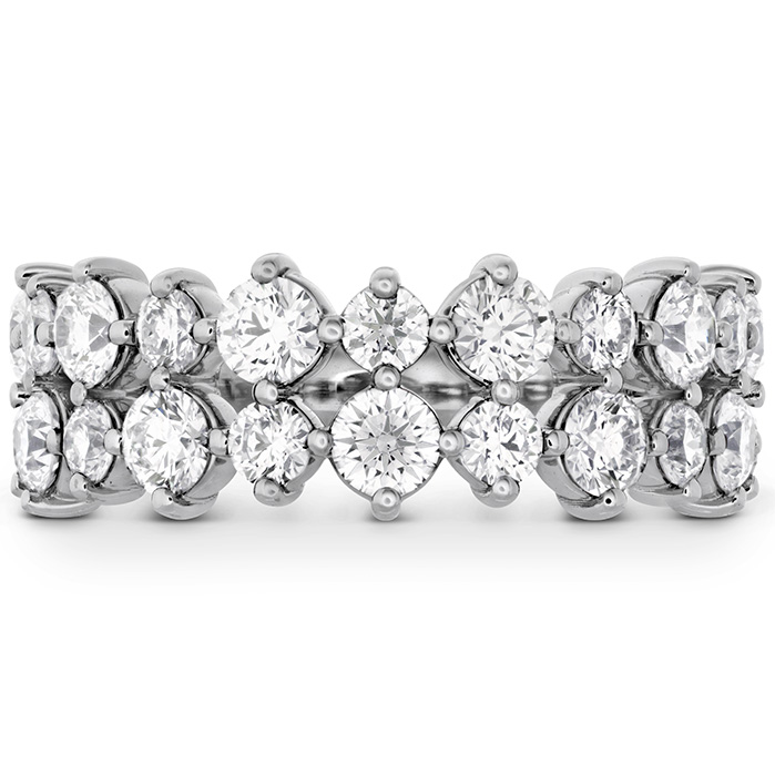 1.95 ctw. HOF Timeless Two Row Ring in Platinum
