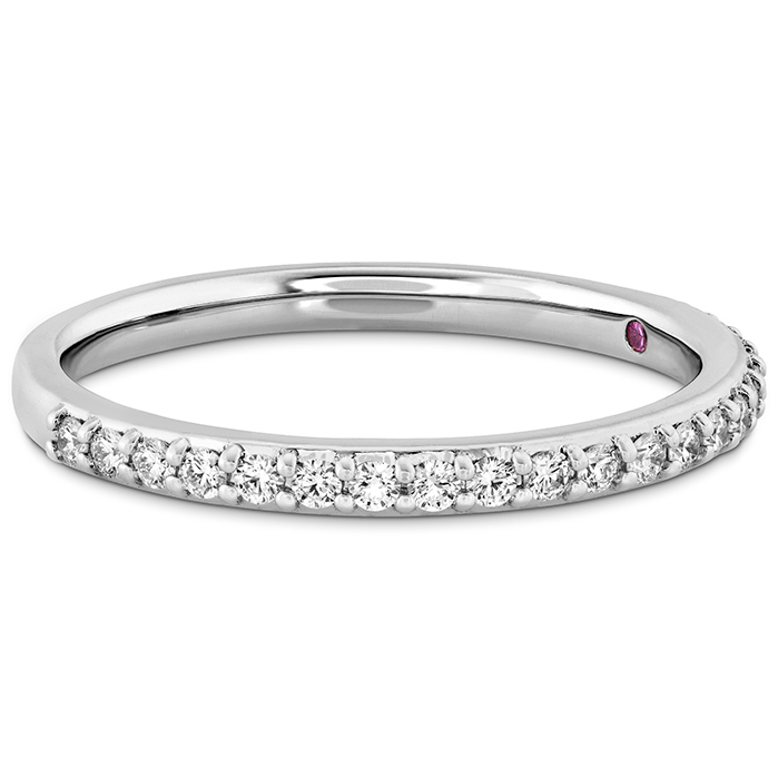 0.19 ctw. Behati Say It Your Way Matching Band in Platinum