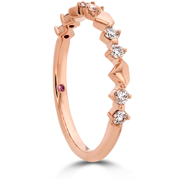 0.21 ctw. Behati Bold Shapes Band in 18K Rose Gold