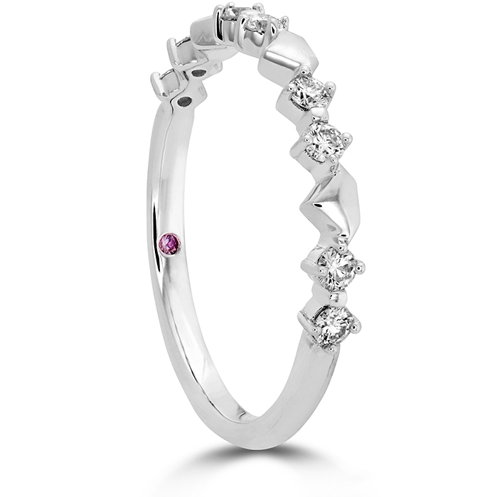 0.21 ctw. Behati Bold Shapes Band in Platinum