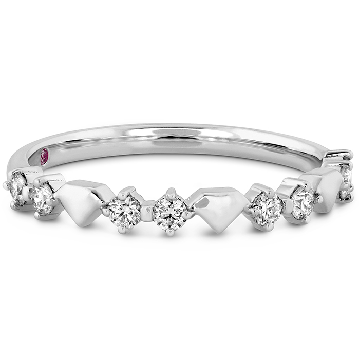 0.21 ctw. Behati Bold Shapes Band in Platinum