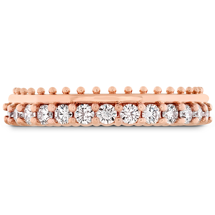 0.42 ctw. Sloane Picot All In A Row Band in 18K Rose Gold
