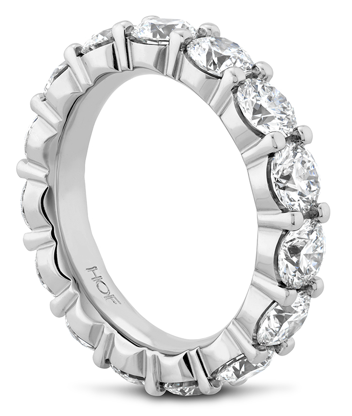 4.6 ctw. Luxe Eternity Band in 18K White Gold
