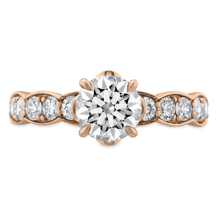 0.59 ctw. Luxe Lorelei Floral Diamond Ring in 18K Rose Gold