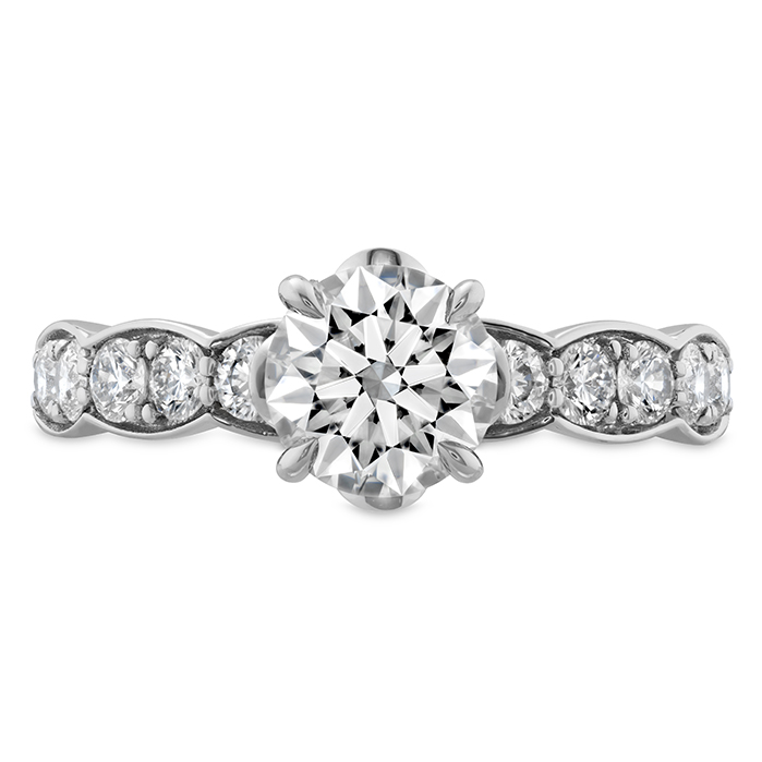 0.59 ctw. Luxe Lorelei Floral Diamond Ring in Platinum