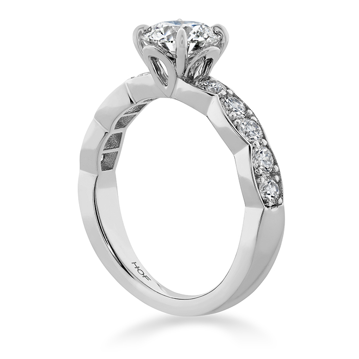 0.59 ctw. Luxe Lorelei Floral Diamond Ring in 18K Yellow Gold