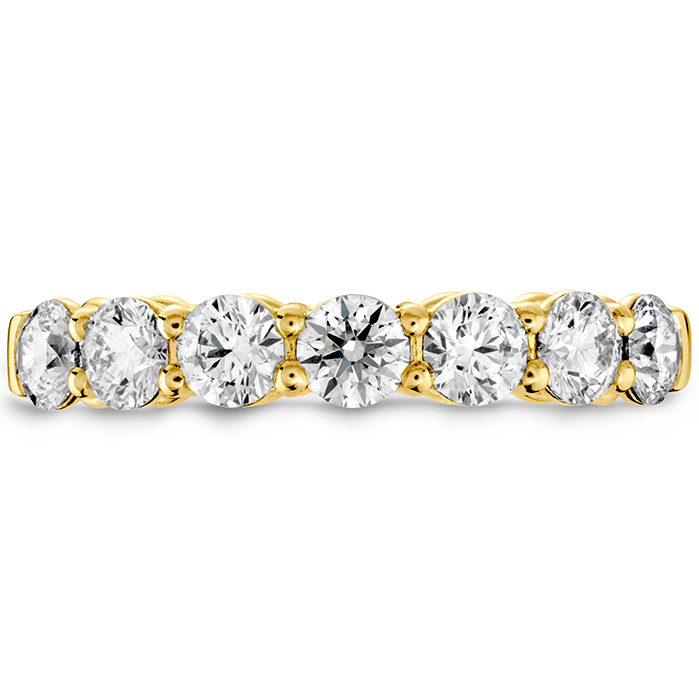 0.3 ctw. Multiplicity Love Seven-Stone Band in 18K Yellow Gold