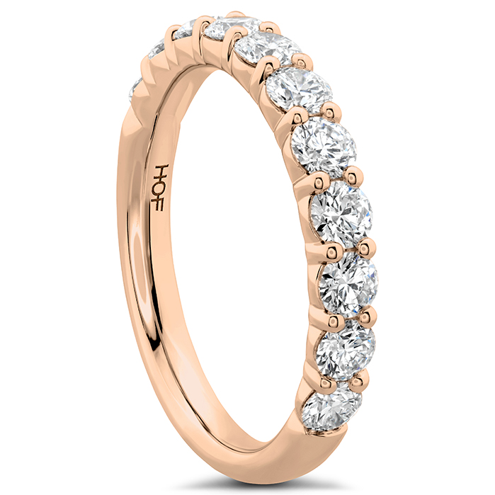 1 ctw. Signature 11 Stone Band in 18K Rose Gold