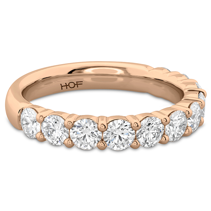 1.5 ctw. Signature 11 Stone Band in 18K Rose Gold