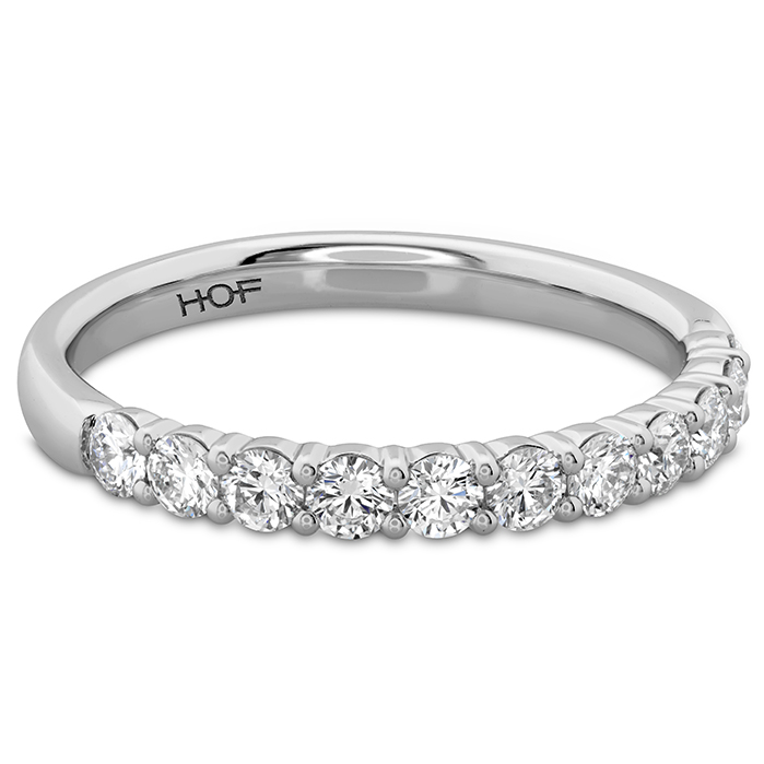 0.5 ctw. Signature 11 Stone Band in 18K White Gold