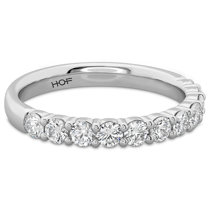 0.75 ctw. Signature 11 Stone Band in 18K White Gold