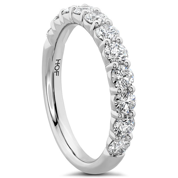 1 ctw. Signature 11 Stone Band in 18K White Gold
