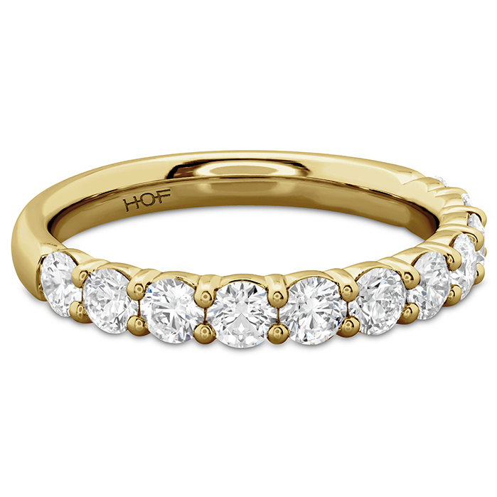 1 ctw. Signature 11 Stone Band in 18K Yellow Gold