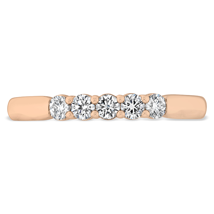 0.25 ctw. Signature 5 Stone Band in 18K Rose Gold