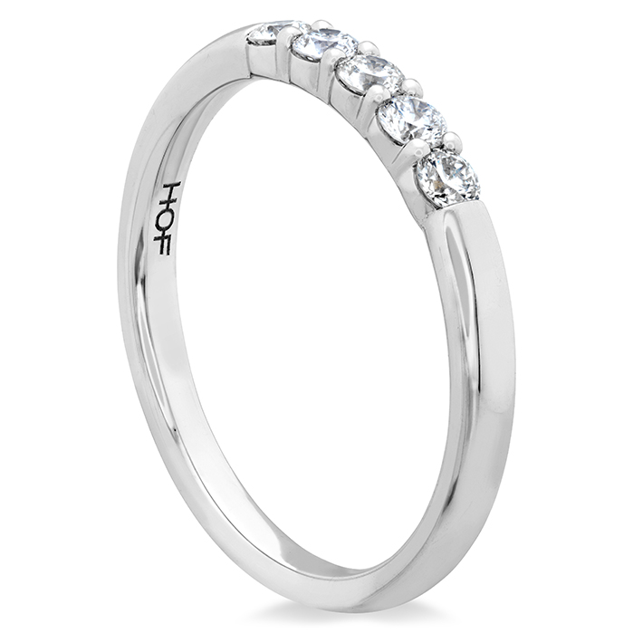 0.25 ctw. Signature 5 Stone Band in 18K White Gold