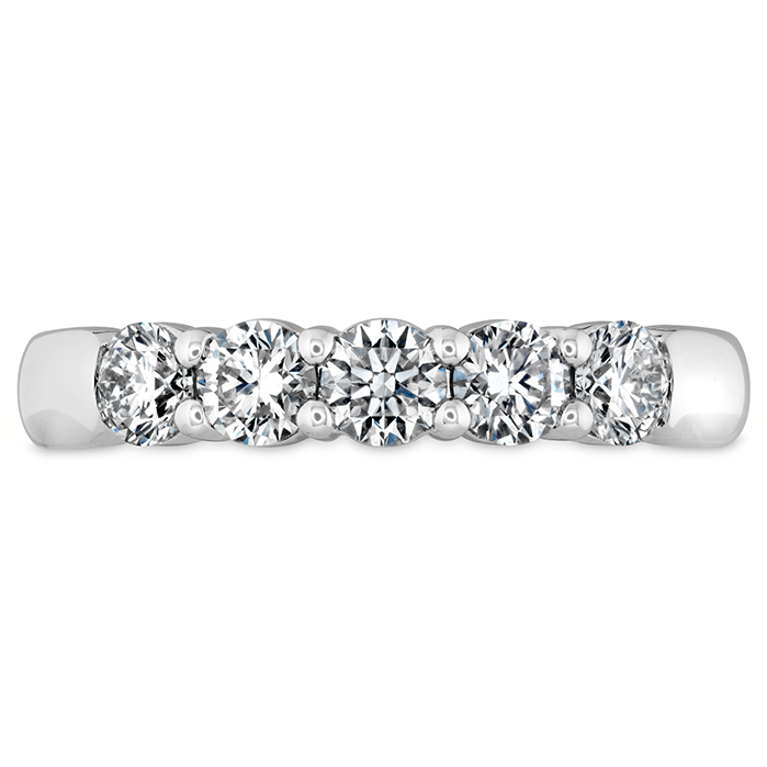 0.75 ctw. Signature 5 Stone Band in 18K White Gold