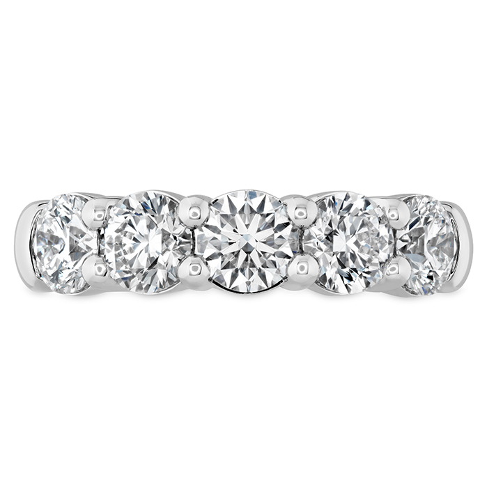 2 ctw. Signature 5 Stone Band in 18K White Gold