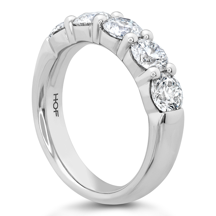 2 ctw. Signature 5 Stone Band in 18K White Gold