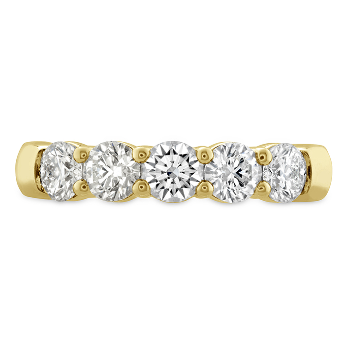 1 ctw. Signature 5 Stone Band in 18K Yellow Gold