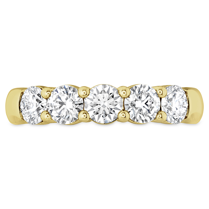 1.25 ctw. Signature 5 Stone Band in 18K Yellow Gold
