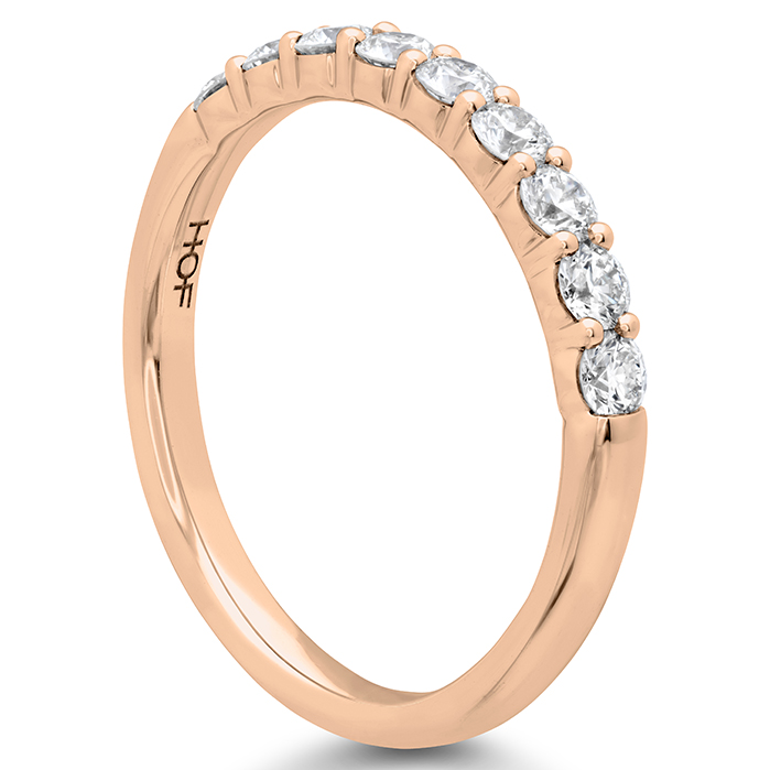 0.5 ctw. Signature 9 Stone Band in 18K Rose Gold