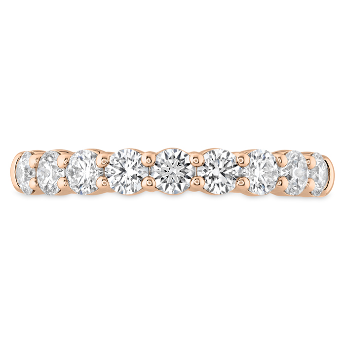 0.75 ctw. Signature 9 Stone Band in 18K Rose Gold
