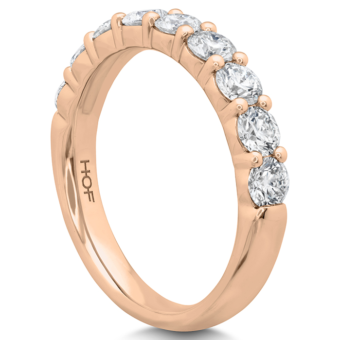 1.25 ctw. Signature 9 Stone Band in 18K Rose Gold
