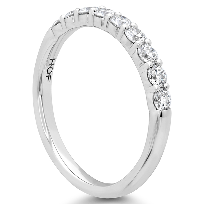 0.5 ctw. Signature 9 Stone Band in 18K White Gold