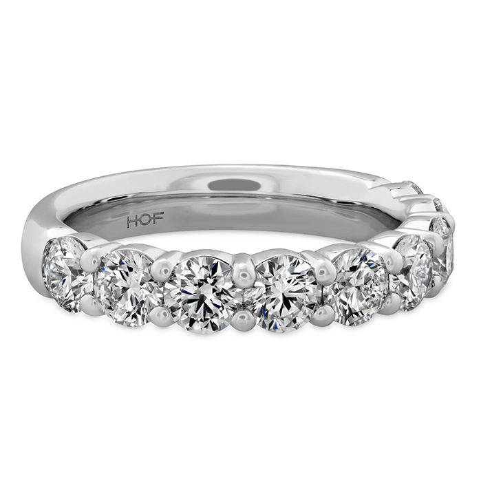 2 ctw. Signature 9 Stone Band in 18K White Gold