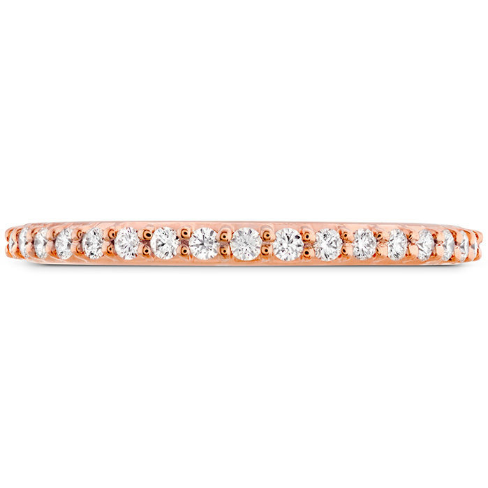 0.18 ctw. Simply Bridal Band to Match Twist DER's in 18K Rose Gold