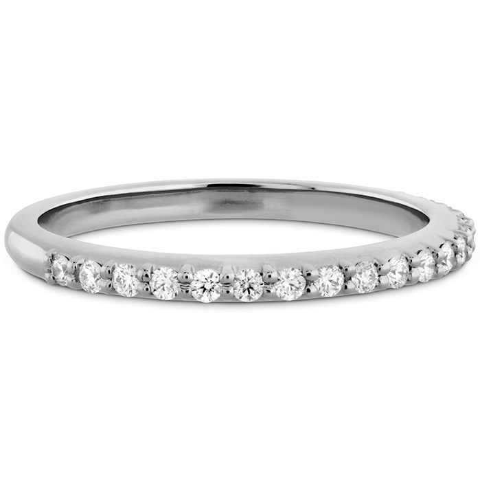 0.18 ctw. Simply Bridal Band to Match Twist DER's in Platinum