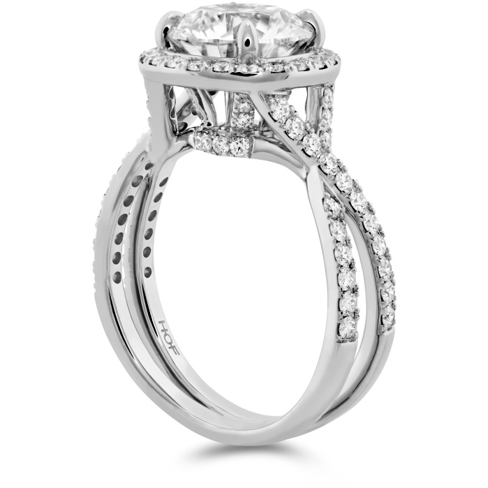 3.84 ctw. The Stella Diamond Ring in Platinum