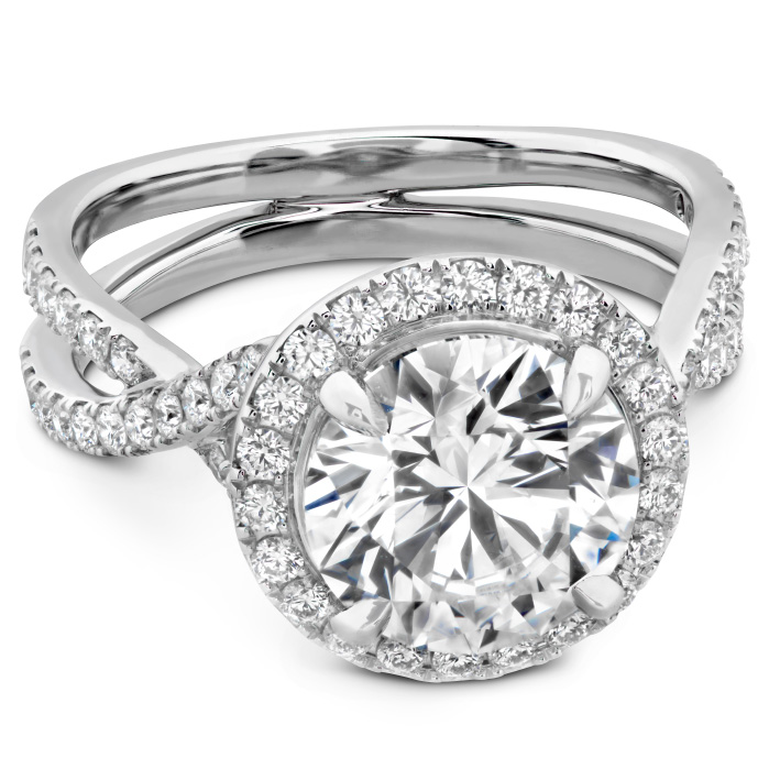 3.84 ctw. The Stella Diamond Ring in Platinum
