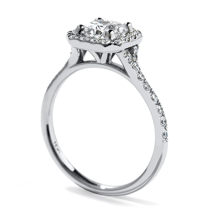 1.1 ctw. Transcend Dream Engagement Ring in Platinum