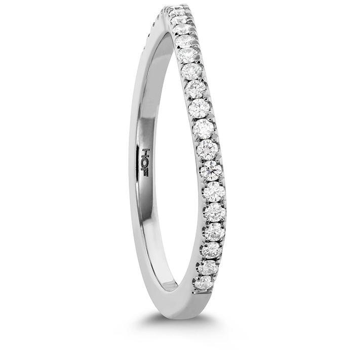 0.18 ctw. Transcend Premier Curved Diamond Band in 18K Yellow Gold