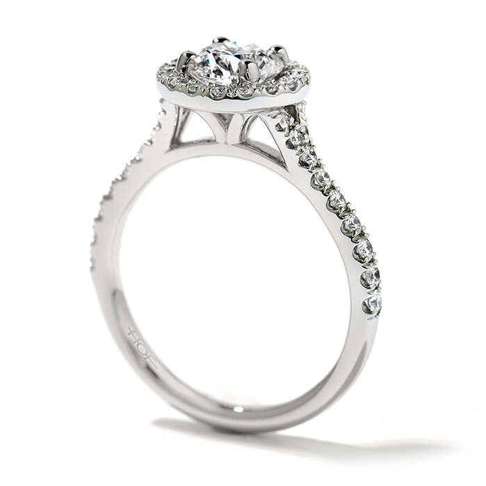 0.5 ctw. Transcend Engagement Ring in 18K White Gold